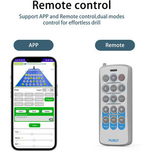 ماكينة قاذف كرة تنس Pusun C قاذفة كرة مع تطبيق/جهاز تحكم عن بعد - Product Image 6