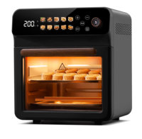 Four à friture sans huile électrique intelligent en acier inoxydable 6L grande capacité multifonctionnel à économie d'énergie pour la maison