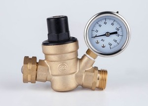 Régulateur de pression d'<span class=keywords><strong>eau</strong></span> en laiton <span class=keywords><strong>avec</strong></span> manomètre - Product Image 3