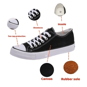 أحدث صيحات الموضة العصرية عالية الجودة للسيدات قماش للجنسين أحذية غير رسمية متعددة الألوان أو قمة منخفضة للنساء - Product Image 6