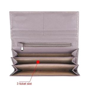 Portefeuilles en cuir véritable rétro AndoBag pour femmes, porte-cartes multi-emplacements, grande capacité, portefeuille long 2492 - Product Image 5