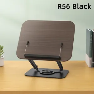 Supporto per Lettura in Legno di Noce Regolabile Personalizzato, Rotazione a 360 Gradi, Libreria e Fermalibri per Ufficio o Casa, Supporto Pieghevole per Tablet - Product Image 6