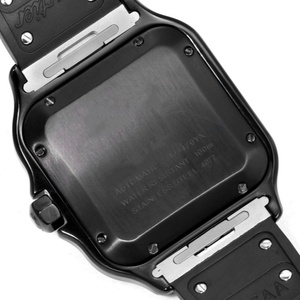 Reloj Automático de Lujo para Hombre con Movimiento Mecánico Santoses Miyota 9015 de Calidad Original TOP, Estilo Darth Vader, Tipo <span class=keywords><strong>Cartier</strong></span> - Product Image 5