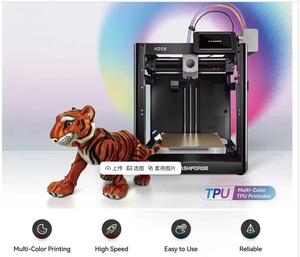 เครื่องสร้างต้นแบบ5X flashforge นักผจญภัย AD5X ความเร็วสูง600มิลลิเมตร/วินาทีปรับระดับอัตโนมัติแกน XY Multi-COLOUR FDM เครื่องพิมพ์3D - Product Image 5