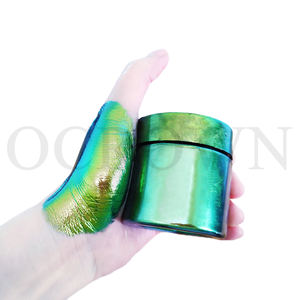 بودرة أظافر بلمعان فريد تصميم مرآة متعددة الألوان من الكروم صبغة مستحضرات تجميل العيون بتقنية hyper shift - Product Image 2