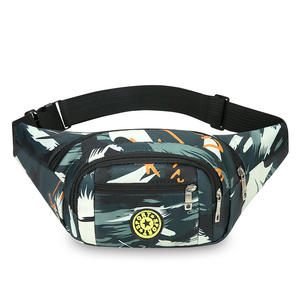 Sac banane unisexe Sorty Star grande capacité, résistant à l'eau, pour sports de plein air, avec poche zippée - Product Image 3