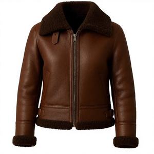 High Quality Professional Manufactured Wool/Viscose Women's Luxury Waterproof Hooded Winter <b>Coat</b> with Sheep Fur Collar Cozy - Product Image 4