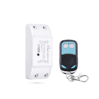 Meilleures ventes - Relais intelligent Tuya Smart 1CH WIFI pour la domotique avec prise en charge de la mesure et télécommande RF 433Mhz PST-WF-S1R