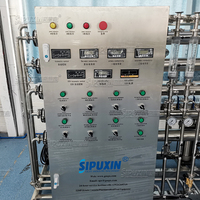 1000LPH automatique RO osmose inverse machine de traitement de l'eau équipement de filtre de purification industrielle
