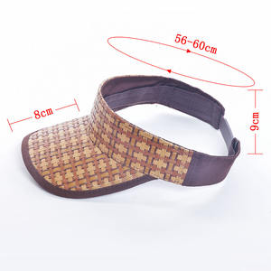 HH00010手作り泡ティアーレハワイアン麦わら織り帽子サマービーチ島ホリデーカジュアルユニセックス装飾的なヘッドウェア - Product Image 6