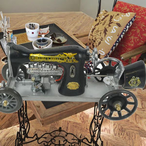 Modello di macchina <span class=keywords><strong>da</strong></span> cucire: decorazione <span class=keywords><strong>da</strong></span> scrivania modello Vintage classico - Product Image 5