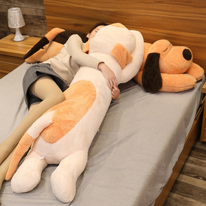Peluche Gigante Personalizzato 100cm 130cm 150cm, Cuscino Lungo per Abbracciare, Cane Gigante di Peluche per Dormire - Product Image 1
