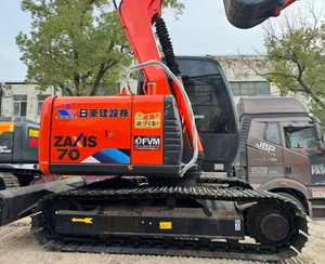 Mini-excavatrice sur chenilles Hitachi ZX70 d'<span class=keywords><strong>occasion</strong></span> haute performance, 7 tonnes, matériel de construction, système hydraulique d'origine 70 - Product Image 1