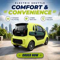 Quadricycle électrique Chaofu personnalisé, couleur au choix, capacité de charge de 400 kg, pneus 155-70R12, cabine entièrement fermée, familial, pour les courses, NEDC