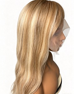 Peluca Lista para Enviar, Venta al por Mayor, Peluca Completa Hecha a Mano, Cabello Virgen Natural, Color Ceniza, Peluca Médica para Mujeres con Cabello Fino - Product Image 1