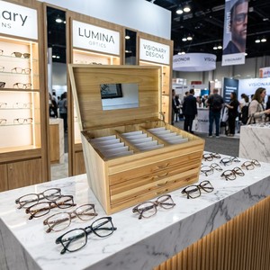 Exhibidor de <span class=keywords><strong>Gafas</strong></span> de Madera Personalizado, Mueble de Almacenamiento, Exhibidor de <span class=keywords><strong>Gafas</strong></span> para Tienda, Exhibidor de Pared para <span class=keywords><strong>Gafas</strong></span> de Sol - Product Image 3