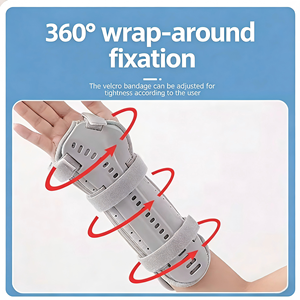 Nẹp cố định cổ tay y tế, hỗ trợ phục hồi chấn thương, hỗ trợ khớp, phục hồi chức năng, nẹp cố định thoáng khí, chất liệu composite - Product Image 1