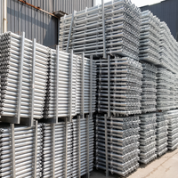 Sistema de Andamios Modulares Ringlock Completos Q345B Galvanizados para Construcción Pesada y Proyectos de Edificios de Gran Altura