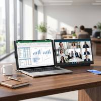 Pantalla Portátil 4K de 15.6 Pulgadas, 3840x2160 IPS, 350nit, USB-C, para Planificador de Bodas, Inspector de Propiedades, Trabajo de Campo, Fábrica ODM