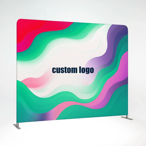 Espositore Roll-Up <span class=keywords><strong>RN</strong></span> 230x222CM/Personalizzabile per Fiere, Stand Espositivo con Telaio in Alluminio 32MM, Fondale in Tessuto Elasticizzato - Product Image 1