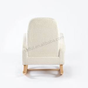 Modern Comfortable Beige <b>Wooden</b> <b>Rocking</b> <b>Chair</b> for Home Office Living Room Hotel Bedroom Hospital Use-Designed for Mum - Product Image 4
