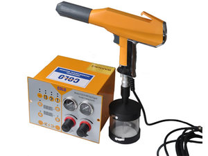 Équipement électrostatique portatif de peinture de composants de noyau de PLC de machine de pistolet de revêtement de poudre pour des usines de fabrication de revêtement en métal - Product Image 2