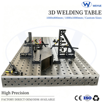 Table d'inspection polyvalente et durable en fonte, neuve, plateforme de soudage et d'assemblage, marque Hebei Weiyue