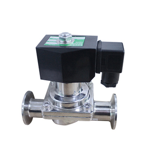 Vanne solénoïde sanitaire en acier inoxydable 24VDC pour bière, conforme aux normes alimentaires, commande urgente COVNA - Product Image 5