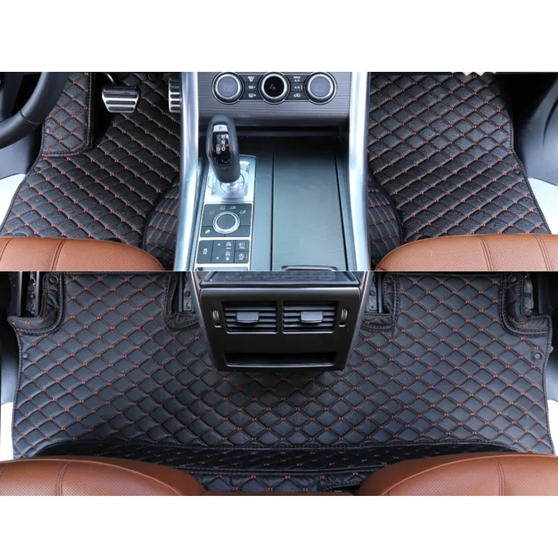 Lsrtw2017 tappetini auto in pelle per Range Rover Velar 2018 2019 2020 L560 accessori tappeto tappeto stile degli interni decorazione