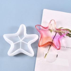 Moule <span class=keywords><strong>en</strong></span> silicone <span class=keywords><strong>en</strong></span> forme d'étoile de mer pour plateau, récipient <span class=keywords><strong>à</strong></span> bibelots, plat de rangement, porte-bougie, plateau <span class=keywords><strong>à</strong></span> bijoux, pour résine et <span class=keywords><strong>béton</strong></span> - Product Image 2