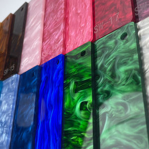 JERY DIY Découpe au laser Planche à paillettes Verre organique Perle brillante Feuille acrylique nacrée - Product Image 3