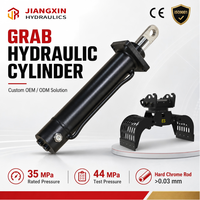 Cylindre hydraulique à double effet en acier haute pression 35MPa, alésage 70mm, tige 40mm, course 140mm, Durionise CE pour excavatrice