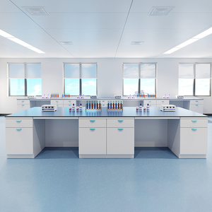 Tùy Chỉnh Di Động Thép Gỗ Phòng Thí Nghiệm Băng Ghế Công Nghiệp Bánh Xe Cho Trường Học Khoa Học Phòng Thí Nghiệm Trung Tâm Conner Bảng Hội Thảo Đồ Nội Thất - Product Image 6