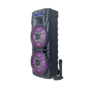 <span class=keywords><strong>Altavoces</strong></span> portátiles de Rodillo doble de 12 pulgadas a la moda, <span class=keywords><strong>altavoces</strong></span> <span class=keywords><strong>grandes</strong></span>, karaoke con <span class=keywords><strong>Bluetooth</strong></span> y micrófono - Product Image 1