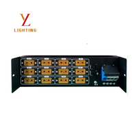 Boîtier d'alimentation intelligent DMX512 LANGYU 12 voies, triphasé 380V, protection contre les surcharges et les courts-circuits, garantie 2 ans