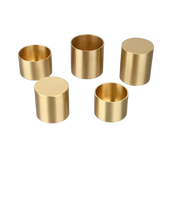 Offre Spéciale meubles jambe Tube protecteur Table jambe Base couverture armoire jambe couverture or fin, laiton fer gratuit moderne bois salle à manger chaises