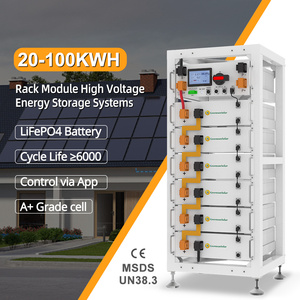 Batería Apilable de Alto Voltaje de la Mejor Calidad, 51.2V 100Ah, 307.2V 409.6V 512V, 30kWh 40kWh 50kWh 60kWh, Paquete de Litio GRB51.2-100Ah Ba - Product Image 3