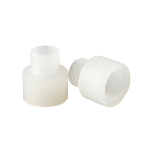 <b>PC</b> Plastic Nut Posts Hexagonal White High Impact Resistance Rust Prevention Injection Molding Grade - Product Image 3