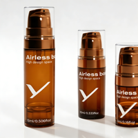 Capuchon de pompe sans air PP 5 10 15 ml, couvercle personnalisable pour huile essentielle biologique, production sous marque privée