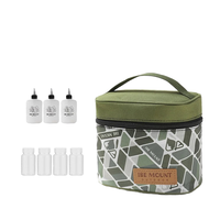 Panier de pique-nique personnalisé, sac de rangement pliable pour outils de barbecue, boîte de rangement pour le camping en plein air, accessoires de barbecue, sac de tri des épices