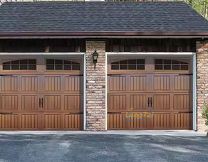 Porte de <span class=keywords><strong>garage</strong></span> en bois massif Longtai, taille personnalisée, isolation thermique, anti-humidité, pour un taux de satisfaction élevé aux États-Unis - Product Image 6