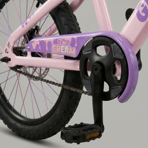 Bicicleta Infantil Clásica de Acero de Una Velocidad con Horquilla de Suspensión, Freno de Disco y Canasta de Plástico, Tamaños 16, 18, <span class=keywords><strong>20</strong></span>, 22 <span class=keywords><strong>Pulgadas</strong></span>, para Entrenamiento MTB - Product Image 4