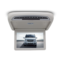 Moniteur de montage sur le toit de la voiture 12.1 pouces rabattable TV aérienne avec usb sd mp5 Moniteur de plafond