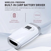 Schmerzlinderung Batteriebetriebener Touch-Kompressions-Akupressur-Rollball Luftdruck-Vibrations-Handmassagegerät mit Zeitsteuerung