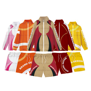 Completi personalizzati pantaloncini alla moda <span class=keywords><strong>giacca</strong></span> a vento da <span class=keywords><strong>uomo</strong></span> - Product Image 5