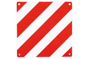 EN12899 <span class=keywords><strong>Plaque</strong></span> d'avertissement en aluminium 50*50cm Panneau <span class=keywords><strong>de</strong></span> sécurité routière pour l'Italie utilisant - Product Image 3