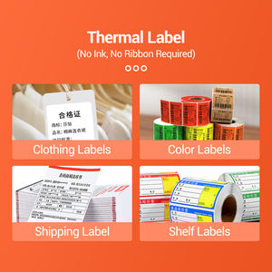 بالجملة OEM/ODM طابعة ملصق الشحن 4x6 الحرارية طابعة بوليصة الشحن A6 عنوان الشحن طابعة - Product Image 5
