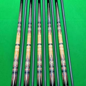ไม้คิวคาร์บอนไฟเบอร์ YFEN ขนาด 12.5 มม. ไม้คิวแบบ Low Deflection พร้อมวงแหวนฝังเปลือกหอยบาโลน พร้อมด้ามต่อ - Product Image 4