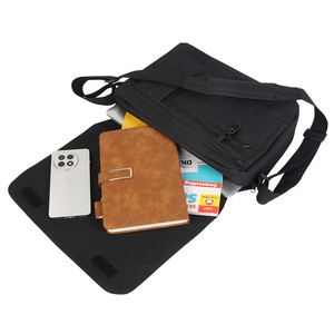 Sac messager personnalisé avec logo, grand sac bandoulière vierge pour adulte, sac à dos décontracté pour étudiants - Product Image 3