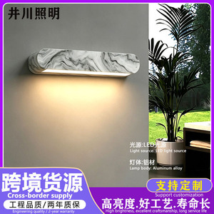 GP-B347 <b>LED</b> Wall Light Outdoor Waterproof Aluminum Long Strip Lamp for Courtyard Balcony - Product Image 3
